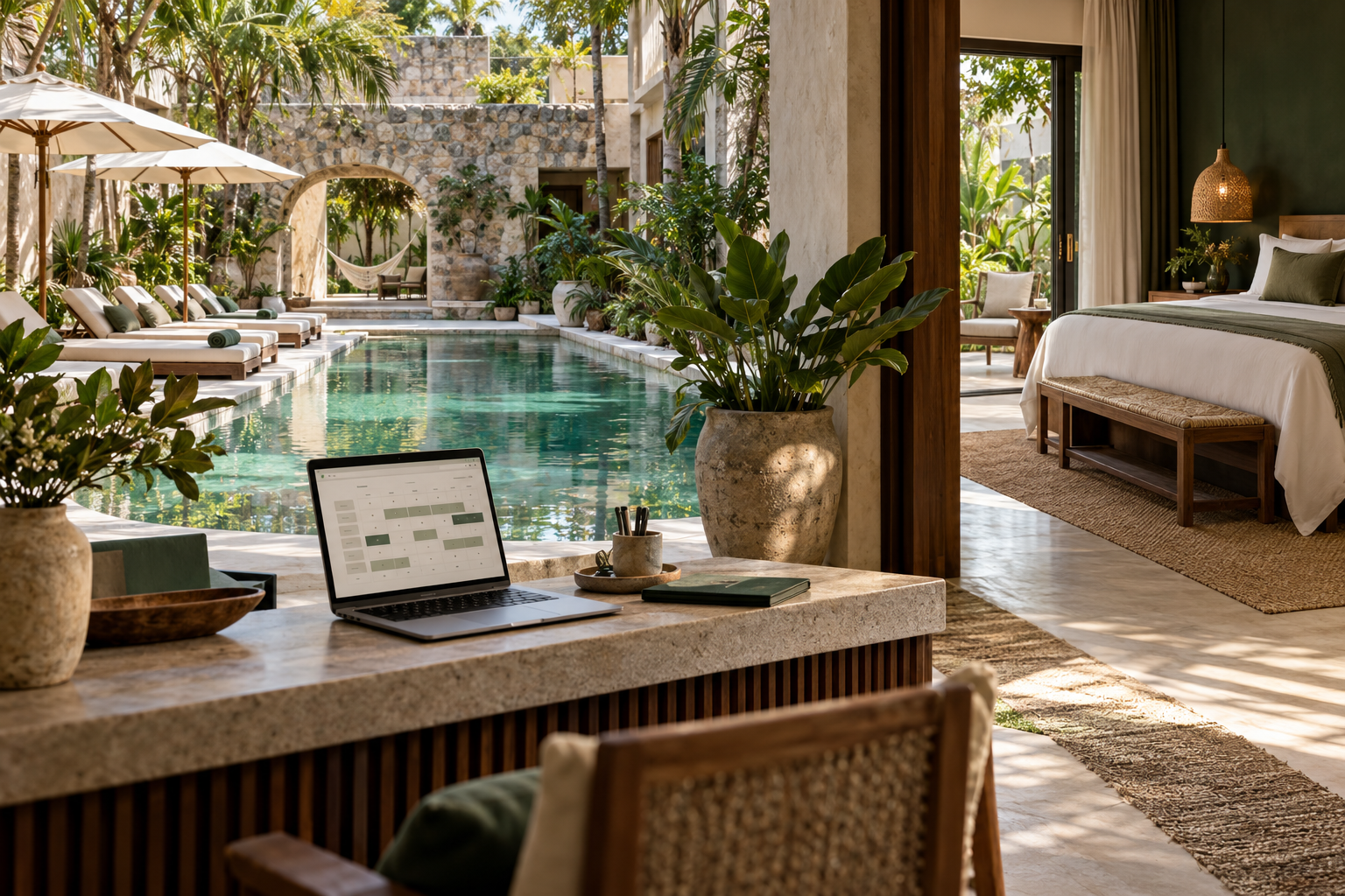 Reservas para hotel boutique
